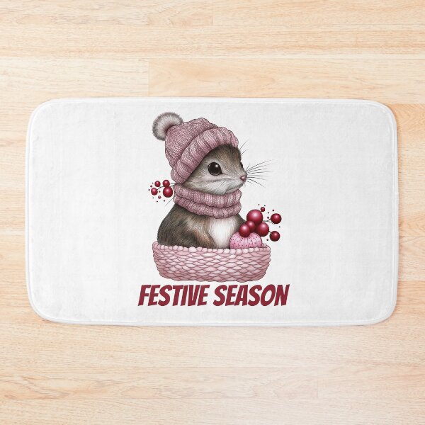 Item preview, Cute Squirrel in a Basket designed and sold by BukkyStory.