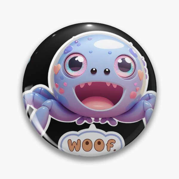 Item preview, Warning Barking Spiders cute designed and sold by CRONTON.