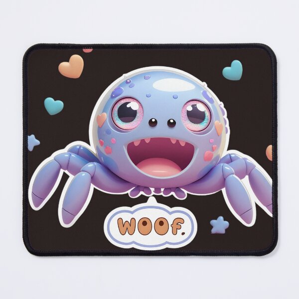 Item preview, Warning Barking Spiders cute designed and sold by CRONTON.