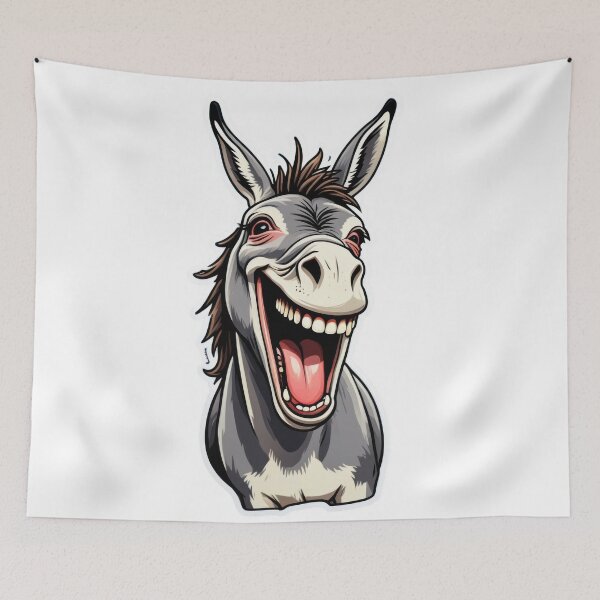 Item preview, Smiling Donkey designed and sold by CosmixT.