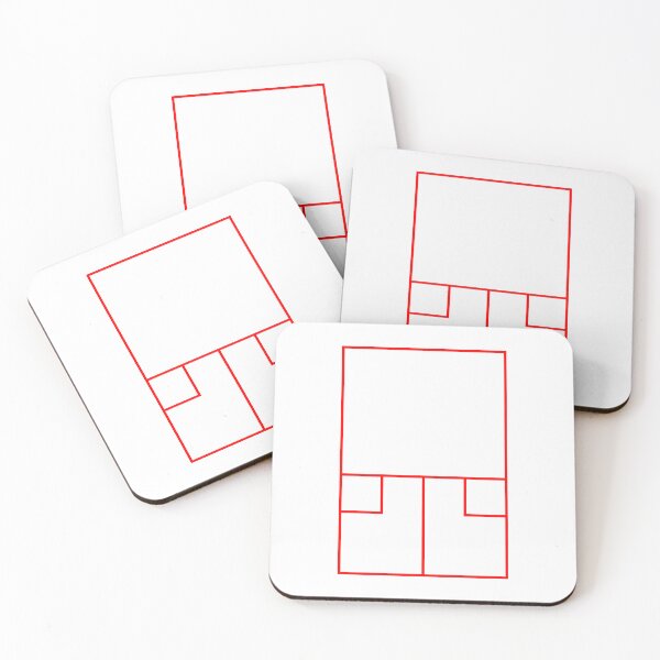 Item preview, Squash court outline sport game  designed and sold by goatboyjr.