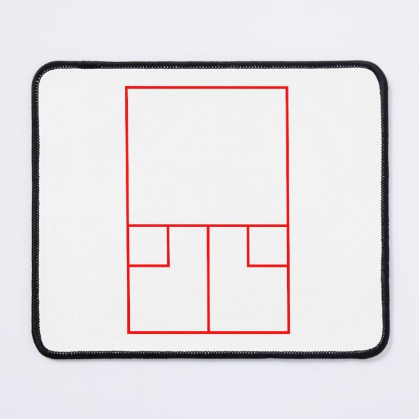 Item preview, Squash court outline sport game designed and sold by goatboyjr.