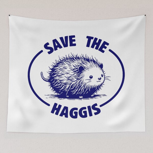 Item preview, Save the Haggis designed and sold by goatboyjr.
