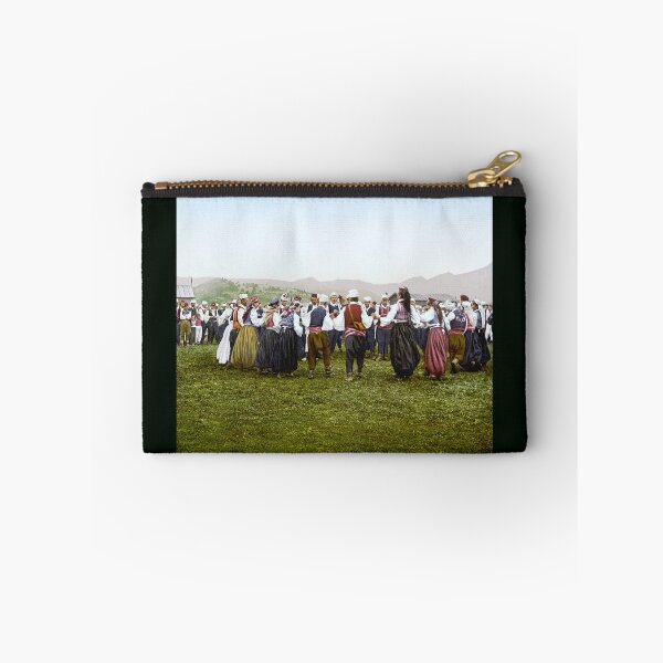 Item preview, Peasants dancing in Bosnia designed and sold by 19th Century in Color.