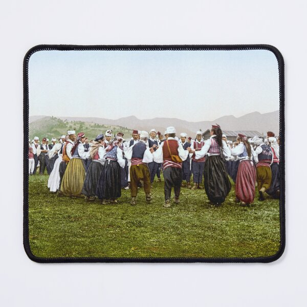 Item preview, Peasants dancing in Bosnia designed and sold by 19th Century in Color.