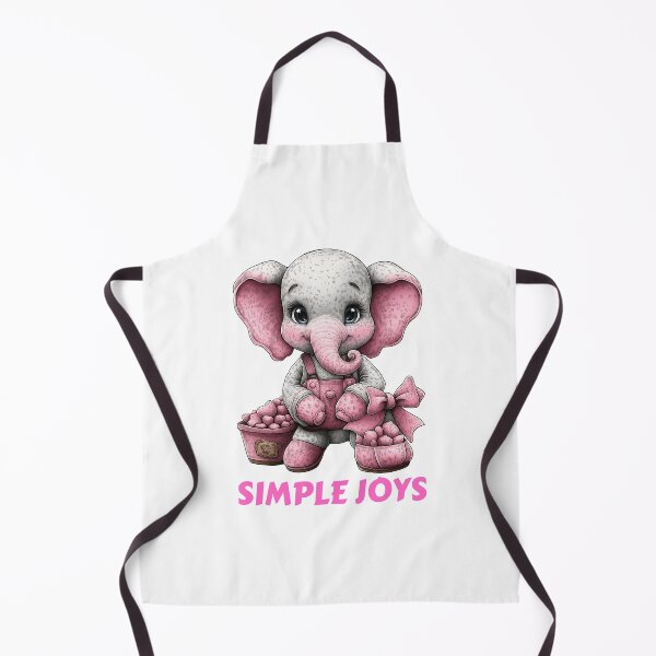 Item preview, Simple Joys of a Pink Elephant designed and sold by BukkyStory.