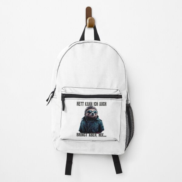 Item preview, Nett Kann Ich Auch Bringt Aber , Nix - Cooles Faultier - Lustiges Zitat  designed and sold by Smix Pixels.