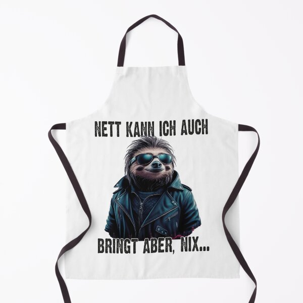 Item preview, Nett Kann Ich Auch Bringt Aber , Nix - Cooles Faultier - Lustiges Zitat  designed and sold by Smix Pixels.