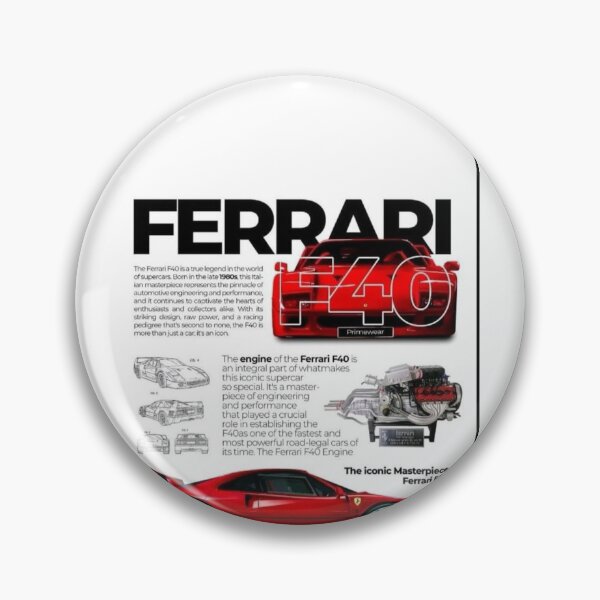 Item preview, Ferrari F40 designed and sold by JPEGit.