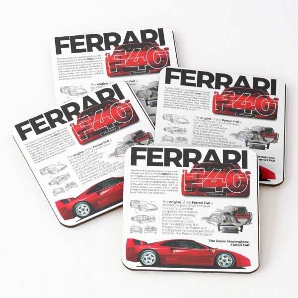 Item preview, Ferrari F40 designed and sold by JPEGit.