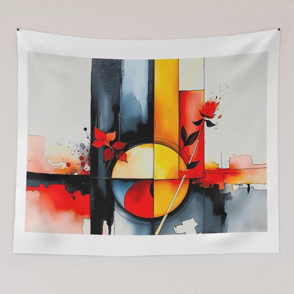 Item preview, Minimalist geometry and harmonious contrasts designed and sold by Mark Fischer.