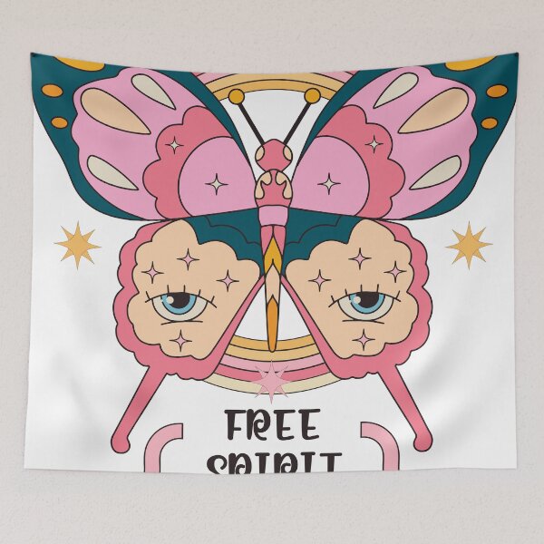 Item preview, Free spirit classic t-shirt designed and sold by Dreamteeworks.