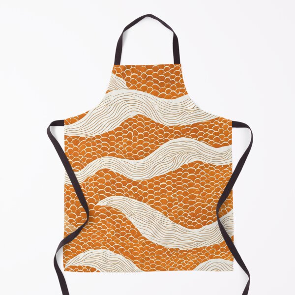 Item preview, Fish Skin Pattern | Orange and White Texture | Seamless Ocean Design designed and sold by Epic--Art.