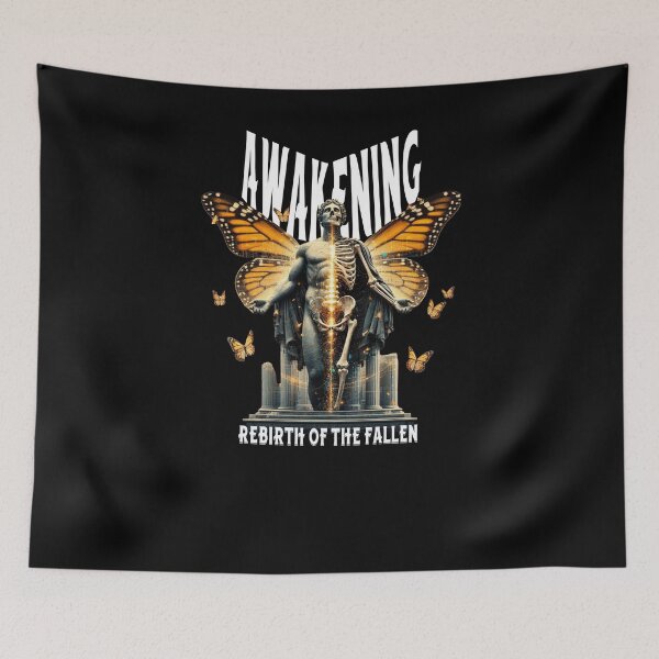 Item preview, wakening Desk Mat - Rebirth of the Fallen designed and sold by Glow8Tees.