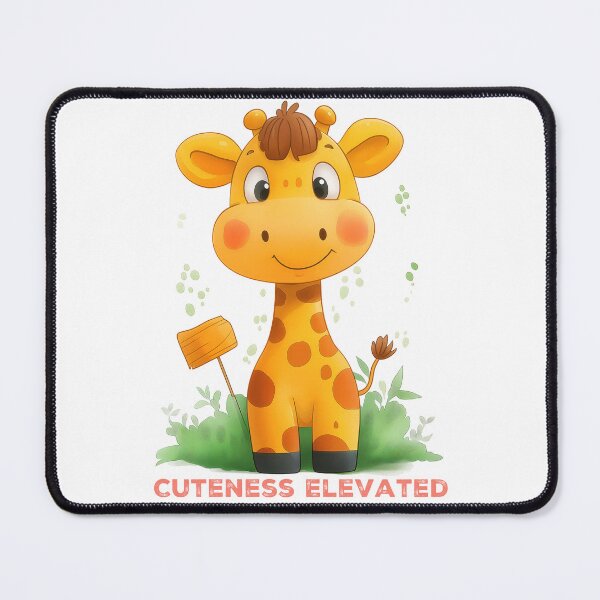 Item preview, Cuteness Elevated Giraffe designed and sold by BukkyStory.