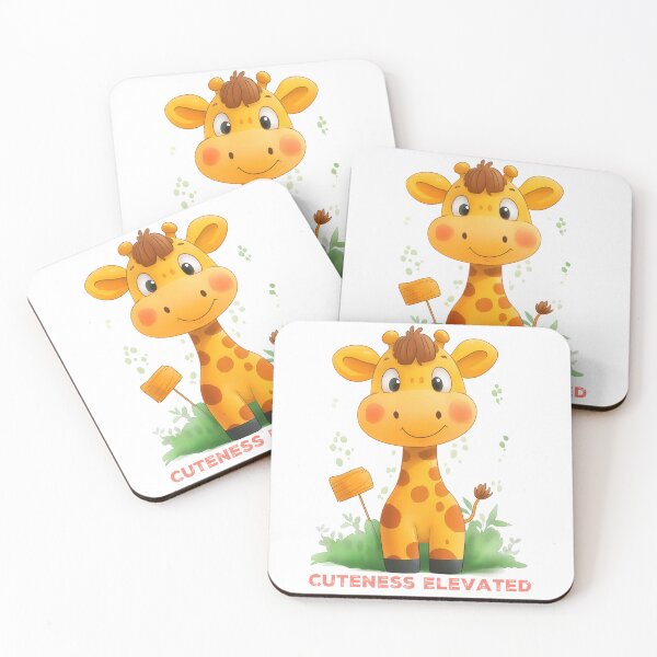 Item preview, Cuteness Elevated Giraffe designed and sold by BukkyStory.