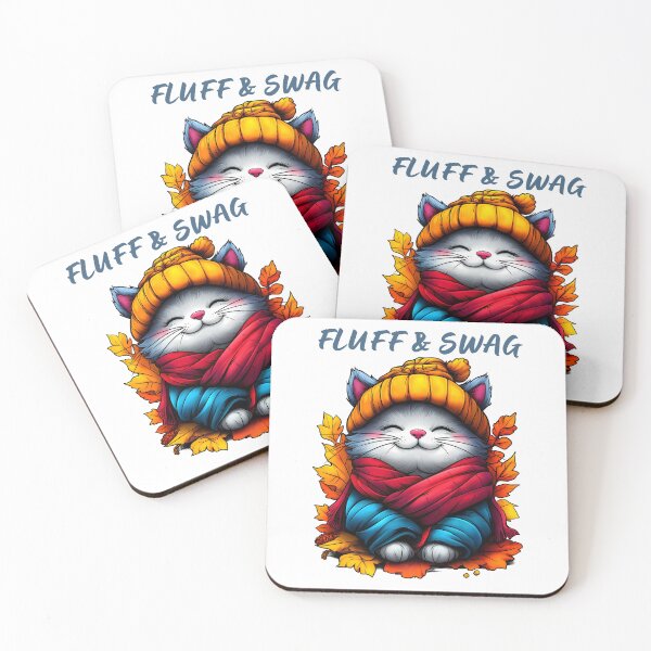 Item preview, Fluff & Swag Cat designed and sold by BukkyStory.