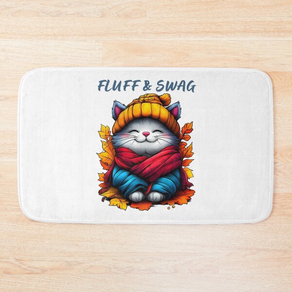 Item preview, Fluff & Swag Cat designed and sold by BukkyStory.