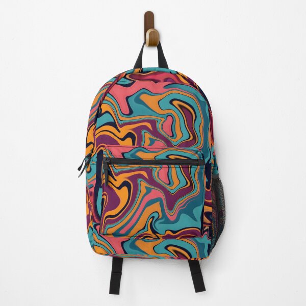 Item preview, Abstract Vibrant multicolor marble layered pattern designed and sold by S4Graphics.
