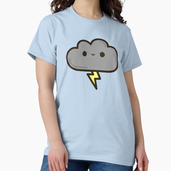 Item preview, Nuage de foudre mignon designed and sold by peppermintpopuk.