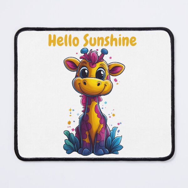 Item preview, Hello Sunshine Giraffe designed and sold by BukkyStory.