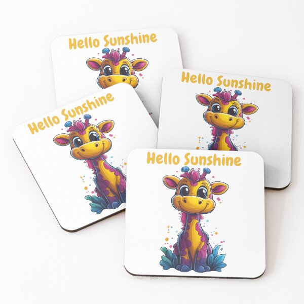 Item preview, Hello Sunshine Giraffe designed and sold by BukkyStory.