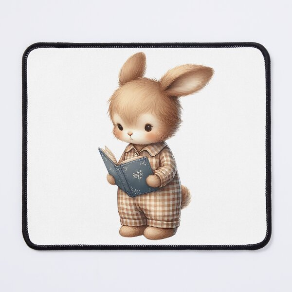 Item preview, A0614 Cozy Bedtime Rabbit – Adorable Sleepy Bunny Artwork, Perfect for Nurseries, Kids’ Rooms, or as a Heartwarming Gift designed and sold by angieart68.