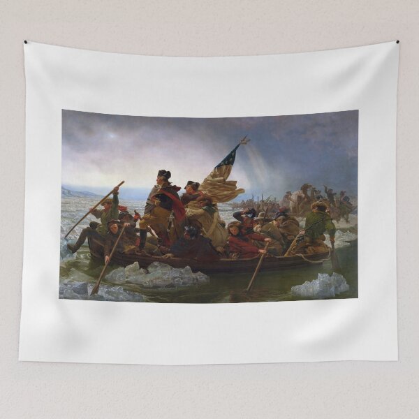 Aperçu de l'œuvre Washington traversant le Delaware E Gottlieb Leutze créée et vendue par Martstore.