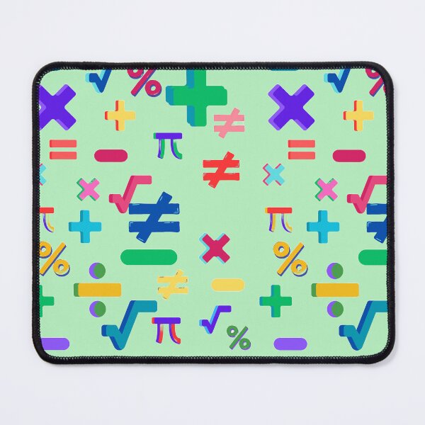 Item preview, Minimalist Math Symbols Design | Educational Math Art designed and sold by Zeeshankhan1345.