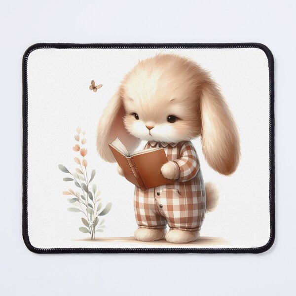 Item preview, A0614 Cozy Bedtime Rabbit – Adorable Sleepy Bunny Artwork, Perfect for Nurseries, Kids’ Rooms, or as a Heartwarming Gift designed and sold by angieart68.