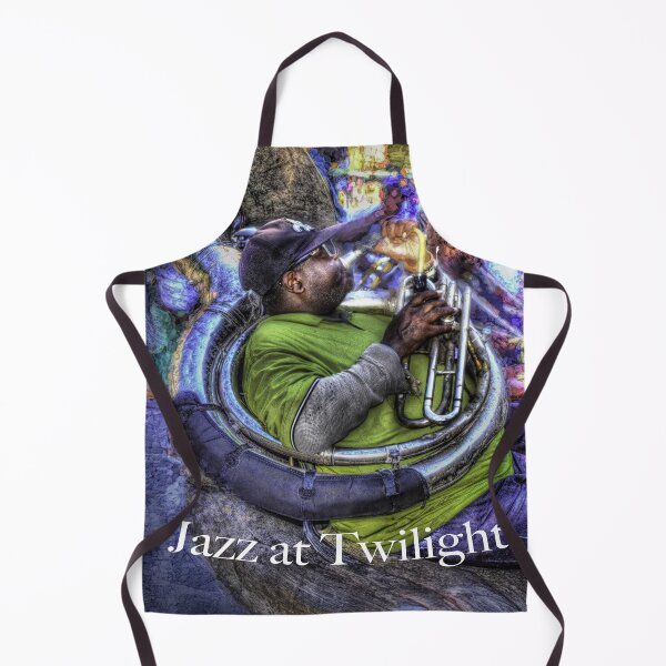 Item preview, New Orleans Jazz at Twilight Fine Art Poster designed and sold by Wayne King.