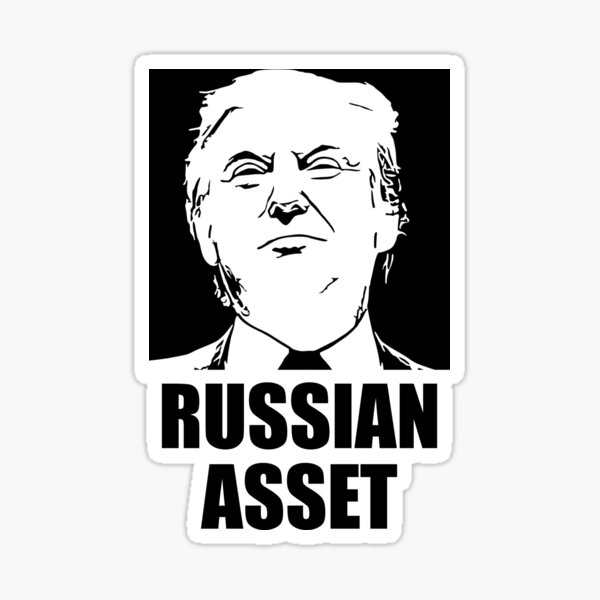 Artikel-Vorschau von Trumps russischer Vermögenswert, designt und verkauft von M3m3-Sh1rts.