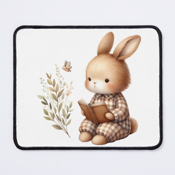 Item preview, A0614 Cozy Bedtime Rabbit – Adorable Sleepy Bunny Artwork, Perfect for Nurseries, Kids’ Rooms, or as a Heartwarming Gift designed and sold by angieart68.