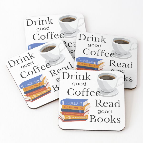 Item preview, Coffee and Books designed and sold by JLClassics.