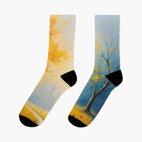 Item preview, Golden Path to Autumn Bliss designed and sold by Delemore Art.