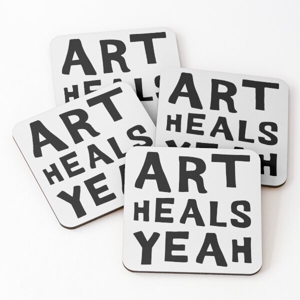 Item preview, Art Heals Yeah, Make Art Not War designed and sold by 2wear.
