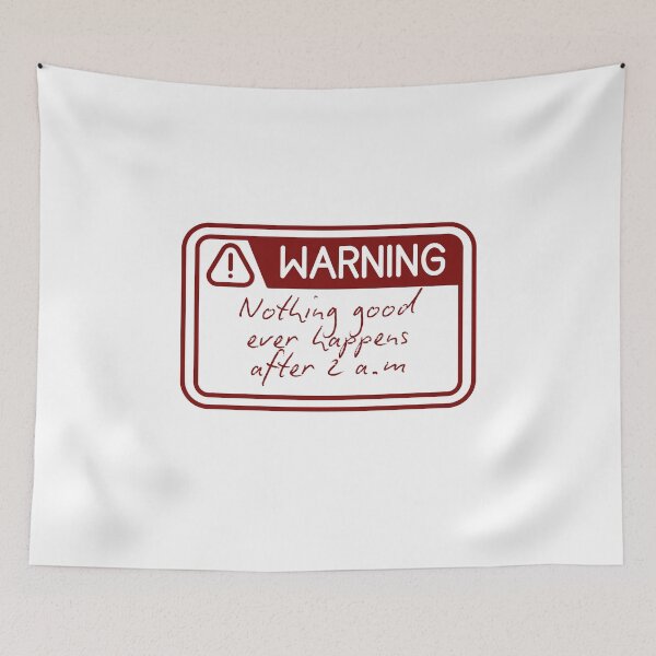 Item preview, Nothing good happens after 2 a.m.- How I meet your mother designed and sold by Maria Jesus Rojo.