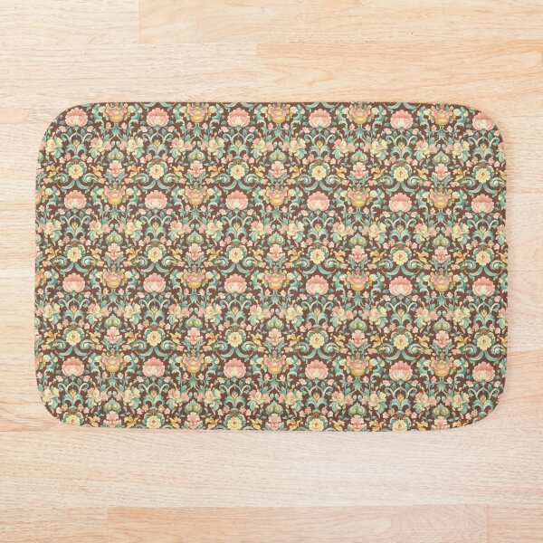 Item preview, Vintage Floral Damask Pattern in Elegant Earth Tones designed and sold by MindFulStudios.