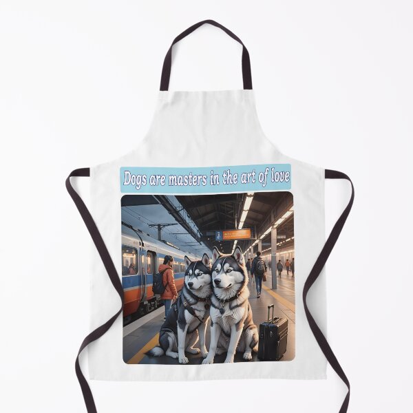 Item preview, Dogs at the train station designed and sold by GiCapgraphics.