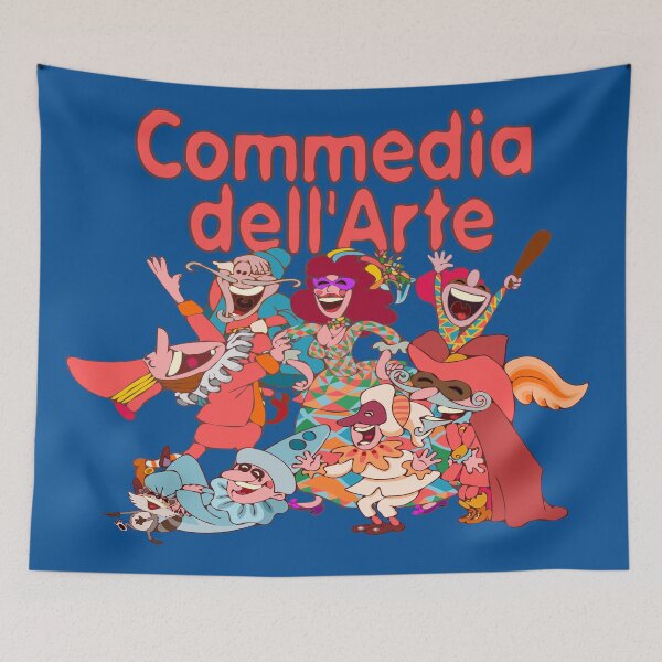 Item preview, Commedia dell'Arte designed and sold by ItaloBaudo.