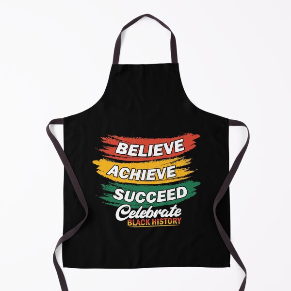 Item preview, Believe Achieve Succed Celebrate  Black History Month  designed and sold by Smix Pixels.