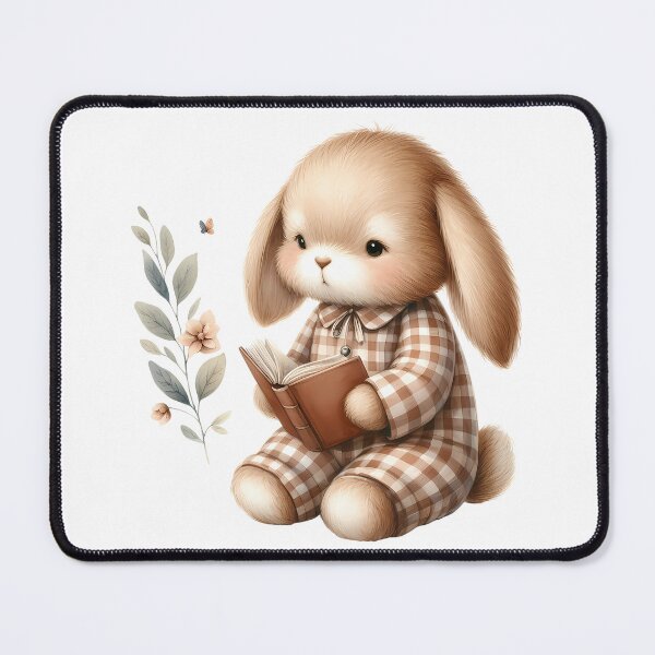 Item preview, A0614 Cozy Bedtime Rabbit – Adorable Sleepy Bunny Artwork, Perfect for Nurseries, Kids’ Rooms, or as a Heartwarming Gift designed and sold by angieart68.