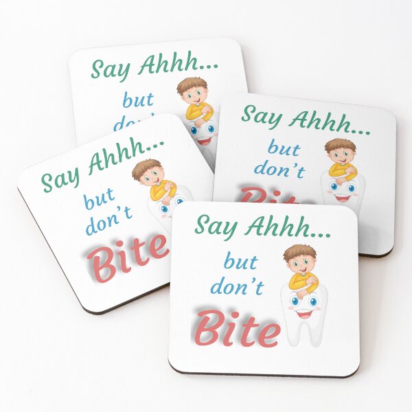 Item preview, Say Ahhh... but don't bite designed and sold by MOPAROdesign.