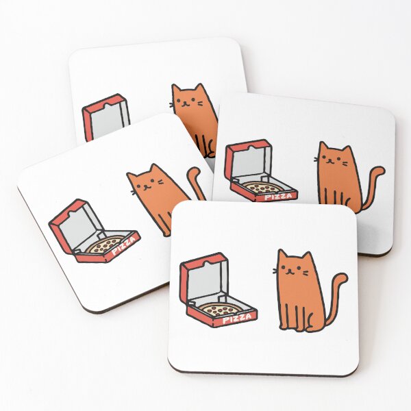 Item preview, Pizza Box Cat designed and sold by Gkinoki.