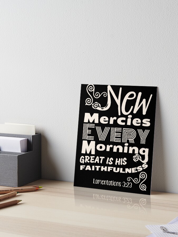 New Mercies Every Morning {Velcro Tag} New Mercies Every Morning {Velcro Tag}