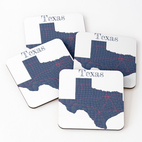 Item preview, Texas Counties & Interstates designed and sold by PhilbonianDezin.