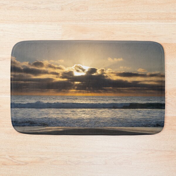 Item preview, Beach Sunset Partially Obscured by Clouds designed and sold by SafariByMarisa.