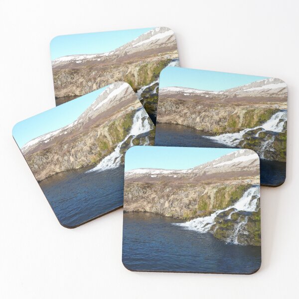 Item preview, small waterfall at the foot of Dynjandi in Iceland designed and sold by KleineChaotin.