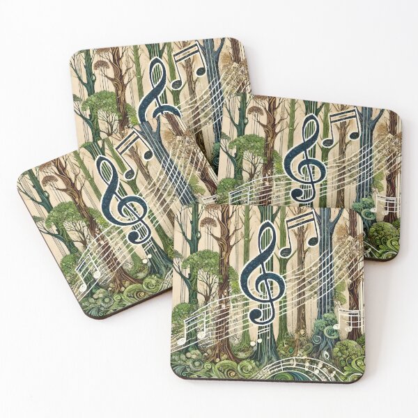 Item preview, Musical Forest designed and sold by CreatiCat.
