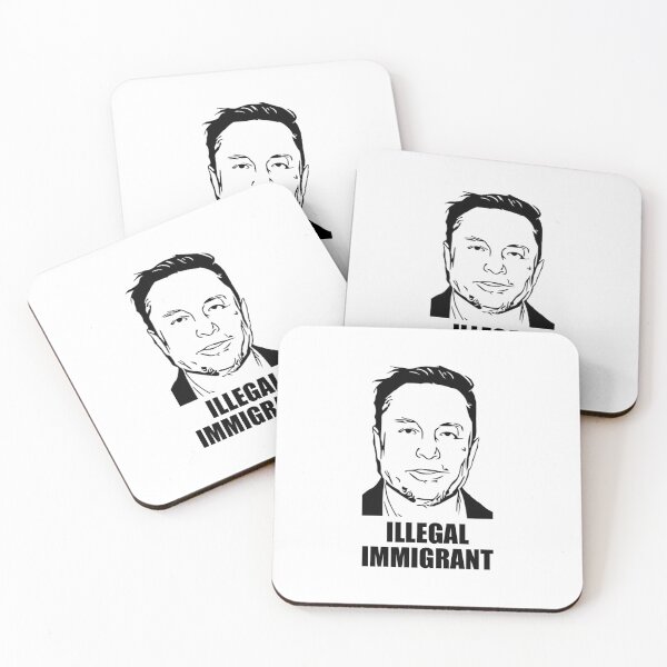 Item preview, Illegal Immigrant Musk designed and sold by M3m3-Sh1rts.